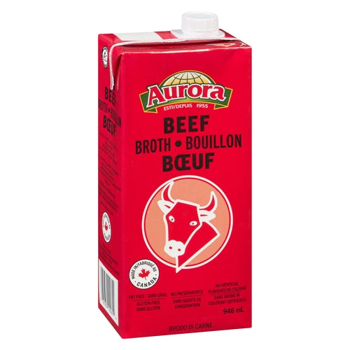 Aurora Beef Broth 946ml