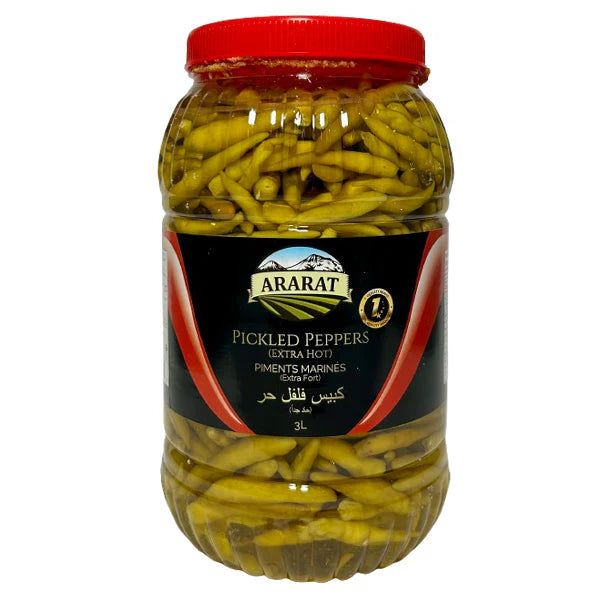 Ararat Pickled Peppers Extrahot 3L