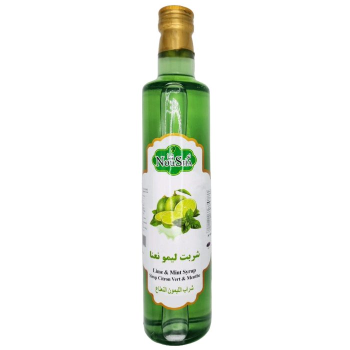 Nousha Lime & Mint Syrup