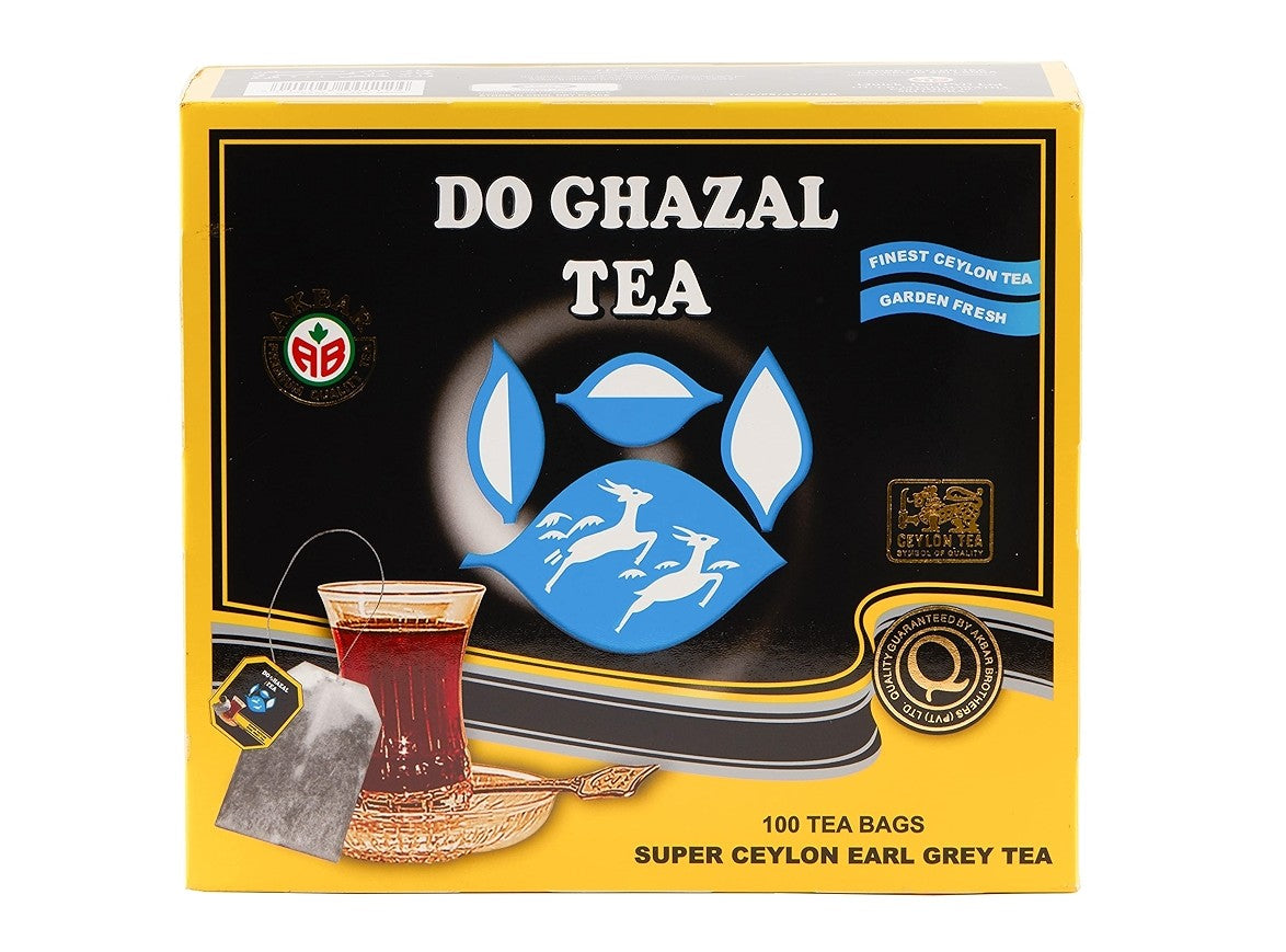 Do Ghazal Earl Grey Tea Bags 100Pcs