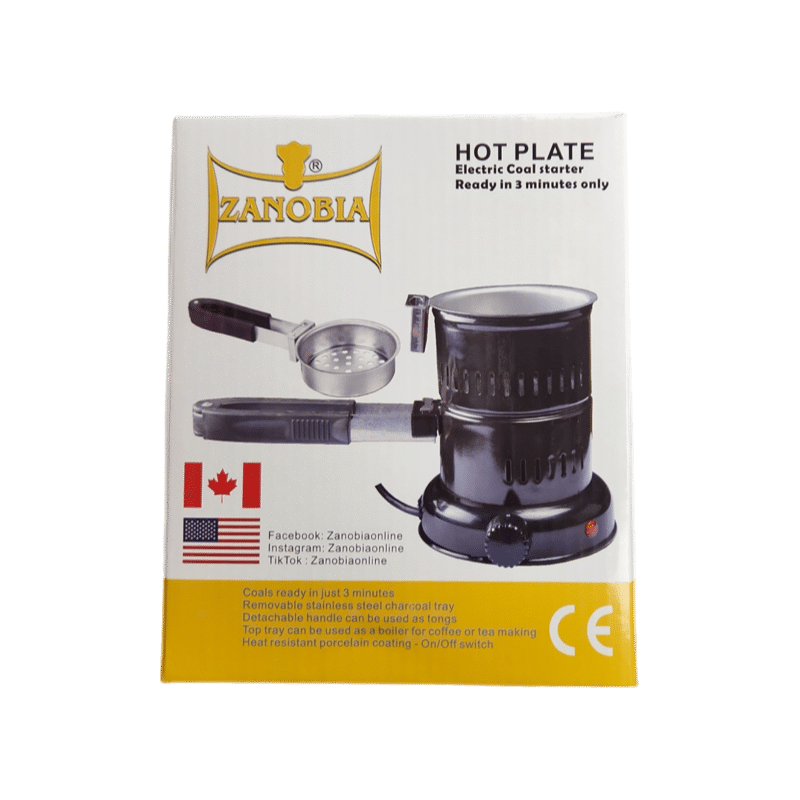 Zanobia Hot Plate Electric Starter Vertical