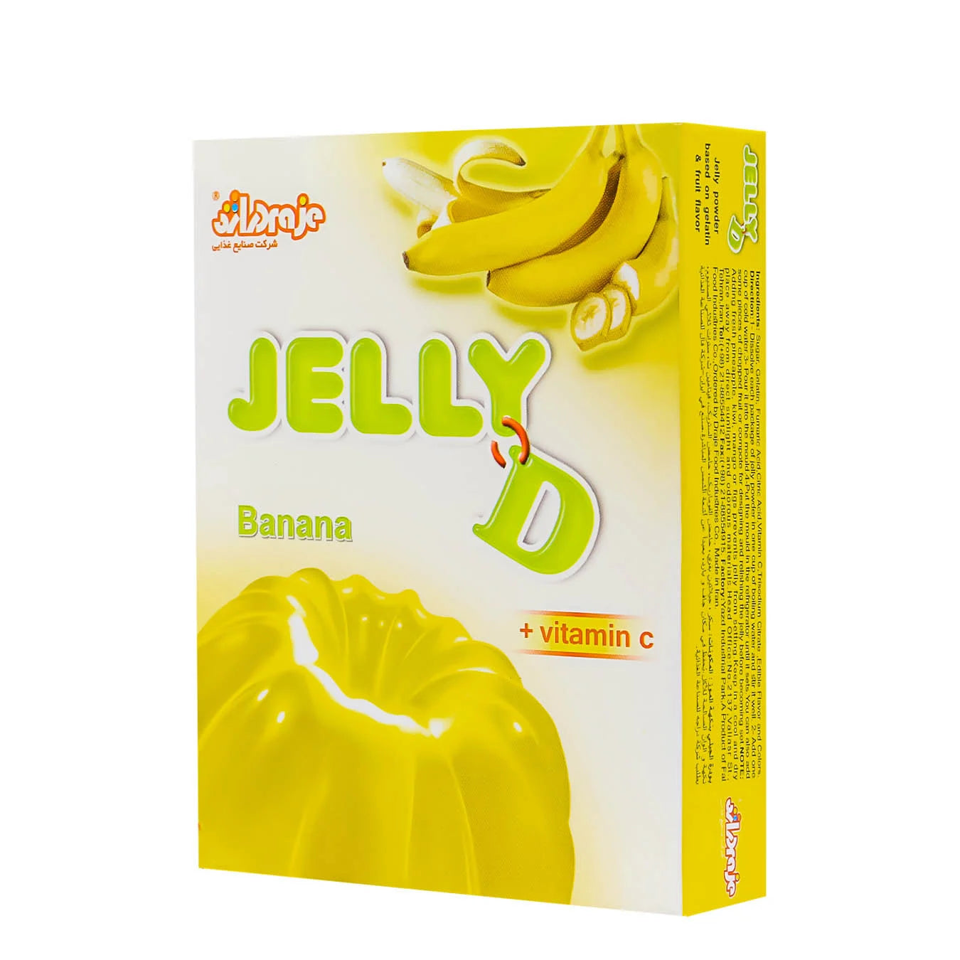 Jelly-D Banana Jello 100g