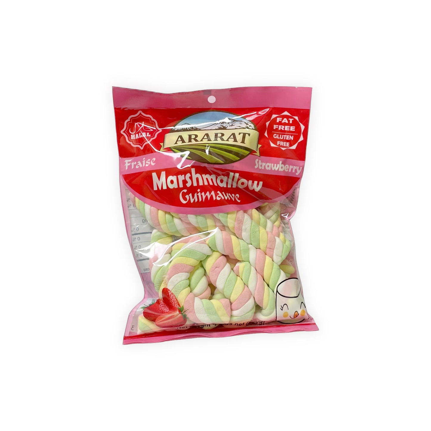 توت فرنگی مارشمالو