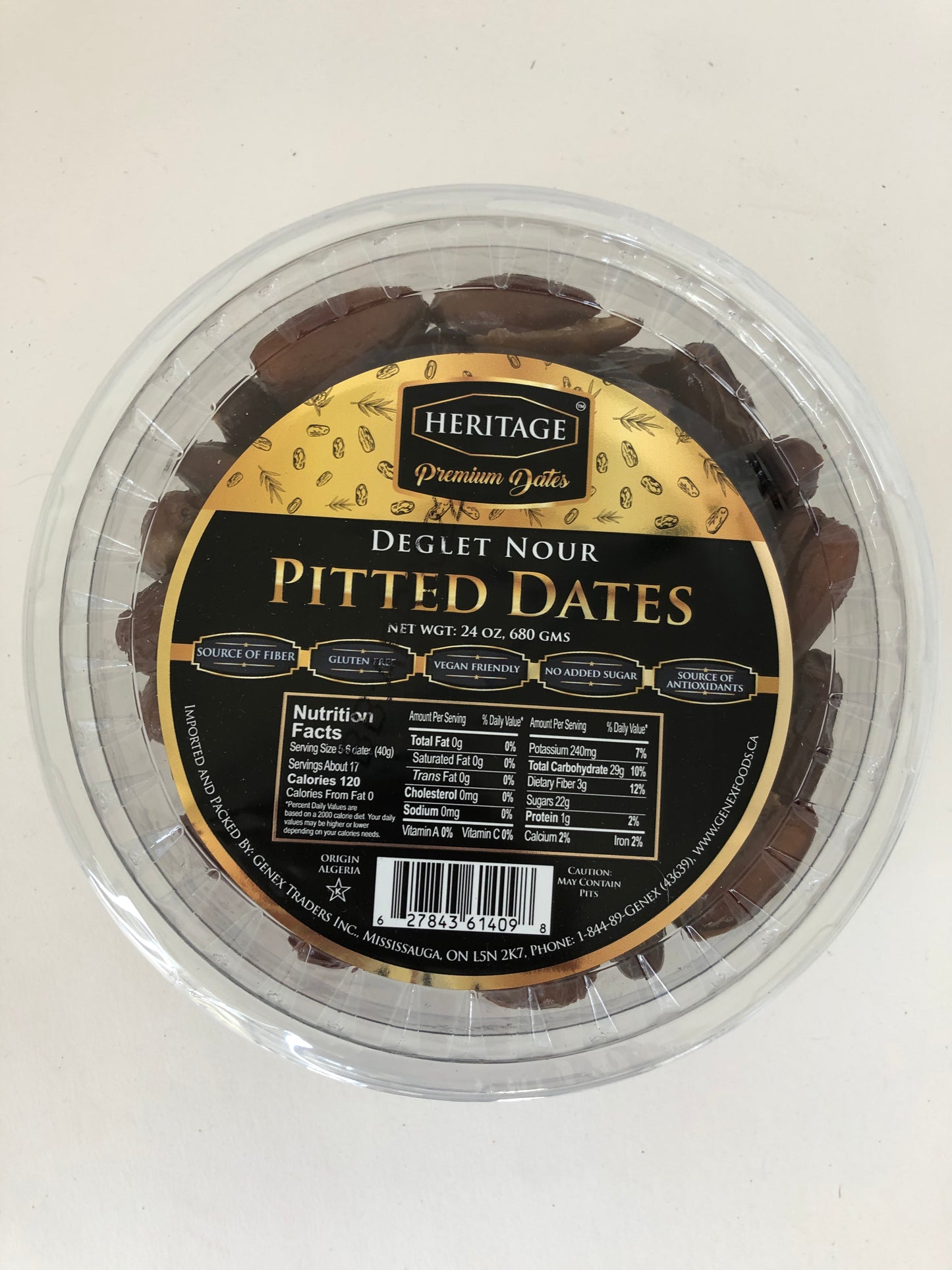 خرمای بدون هسته الجزایری ۸۰۰ گرم