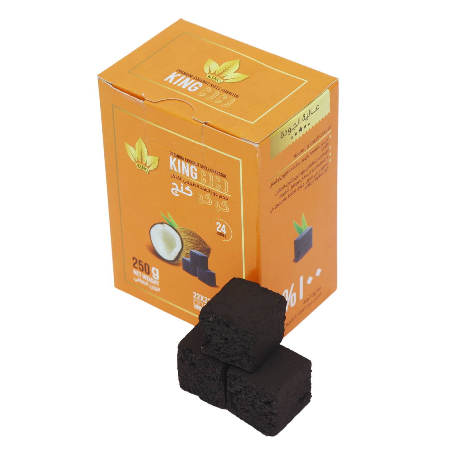 Coco Kings Charcoal 24pcs