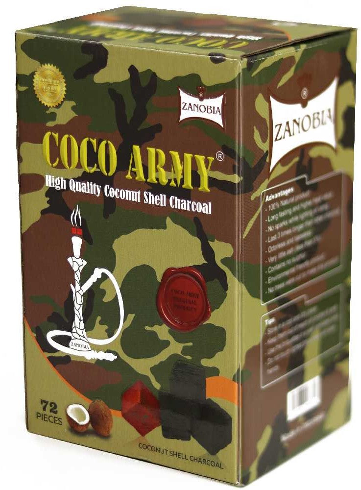 زغال نارگیل ۷۲ عددی