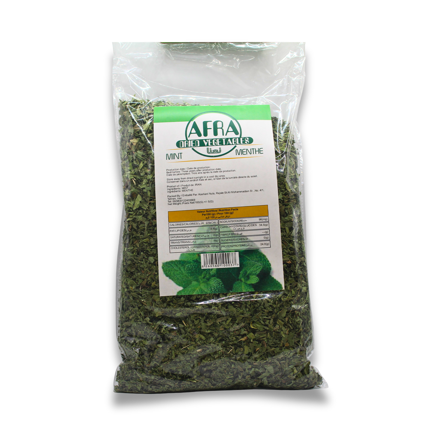 Afra Dried Mint 100g