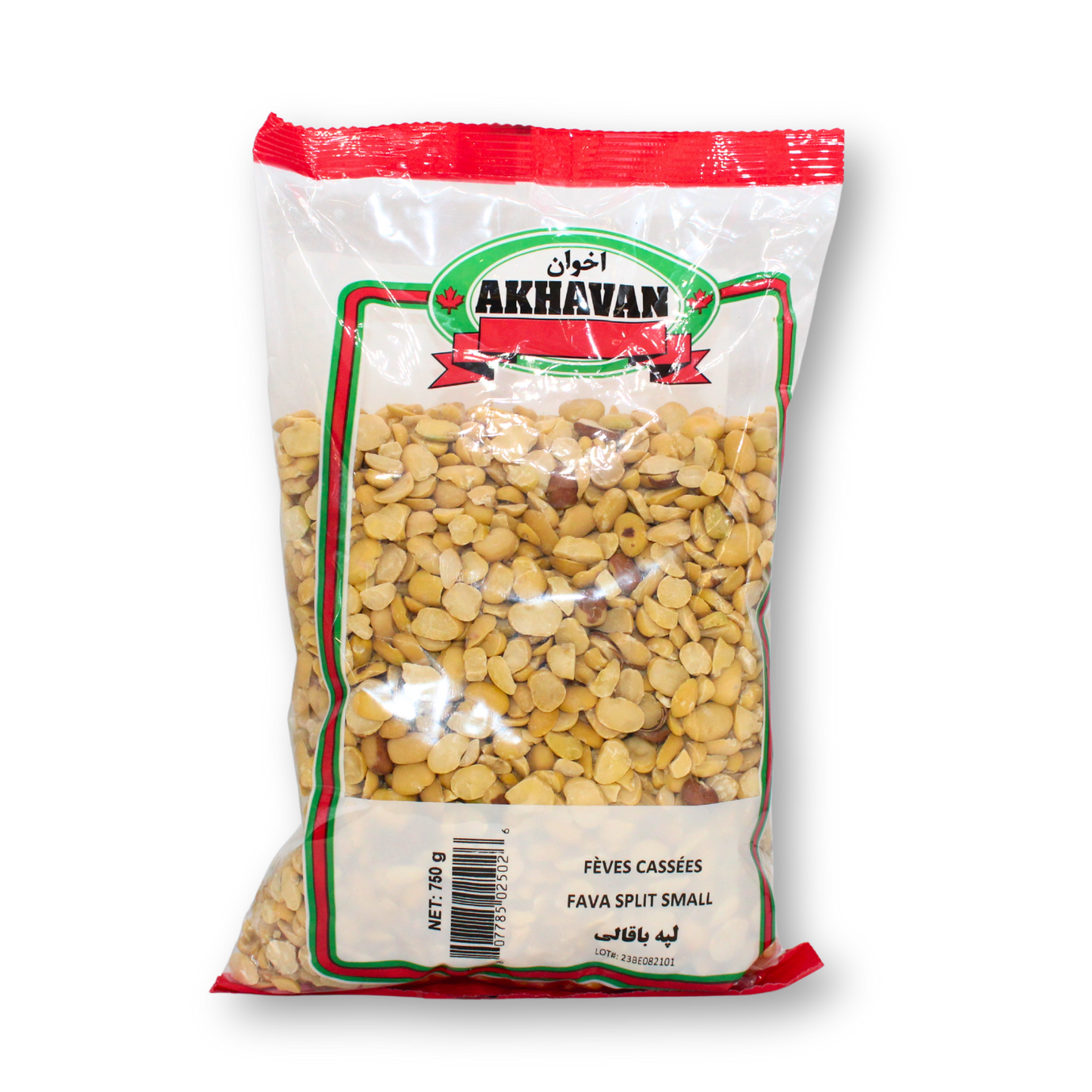Akhavan Small Yellow Fava Beans 750g