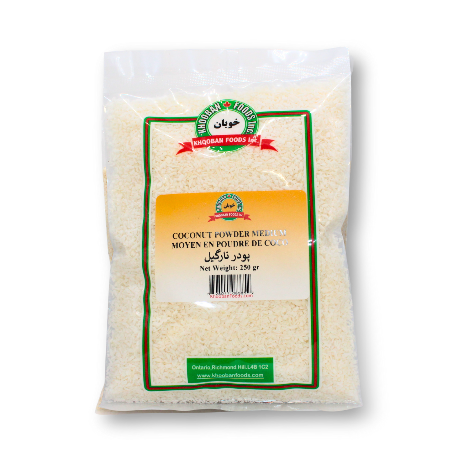 پودر نارگیل متوسط ۲۵۰ گرم