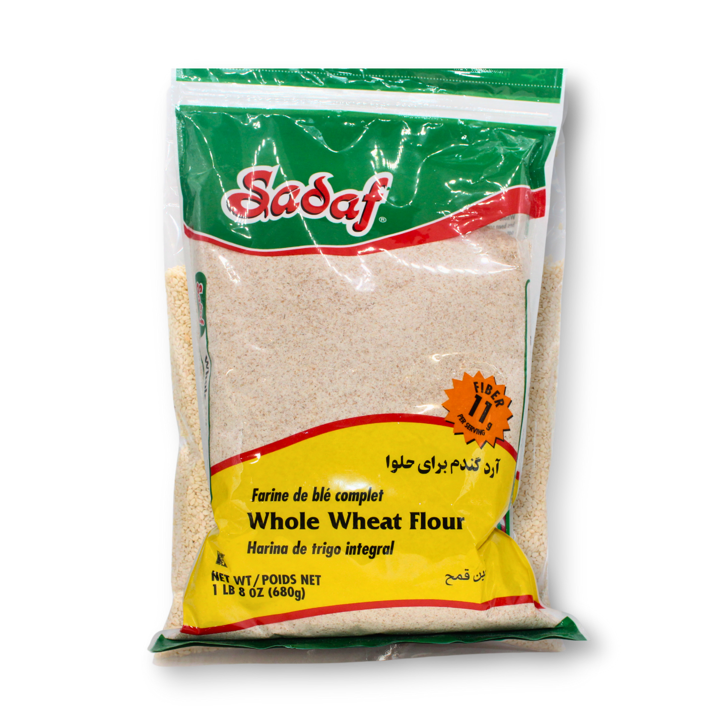 Sadaf Whole Wheat Flour 680g