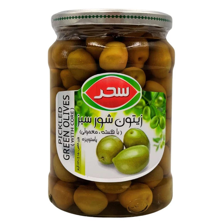 Sahar Green Olives Pickled 640g