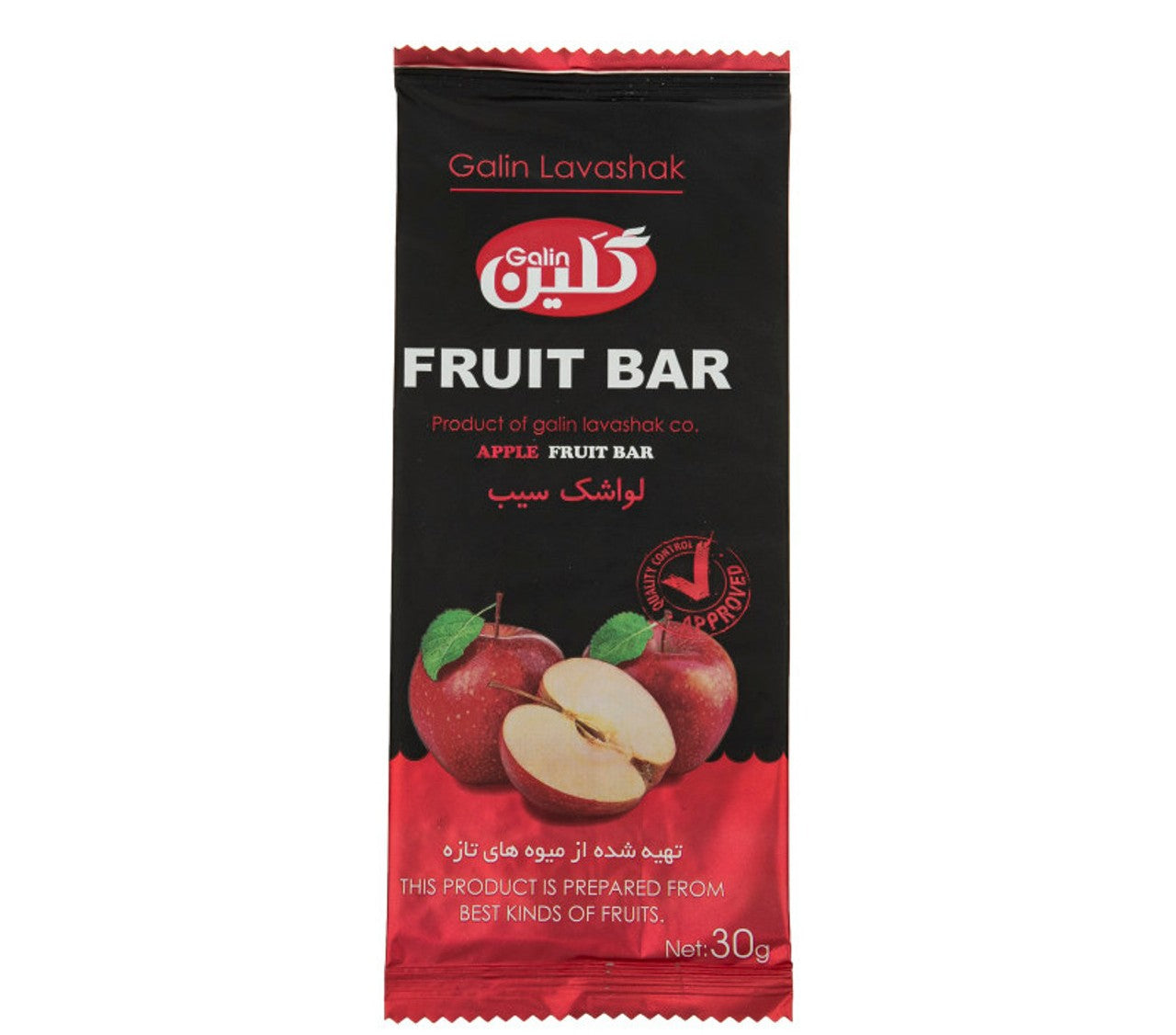 سیب فروت بار 30 گرم