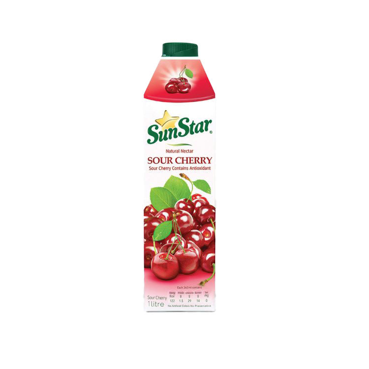 Sunstar Sour Cherry Juice 1L