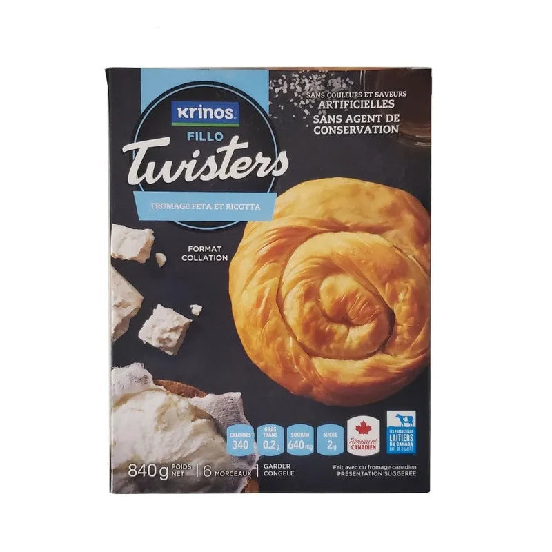 Krinos Twister Feta & Ricotta 840g