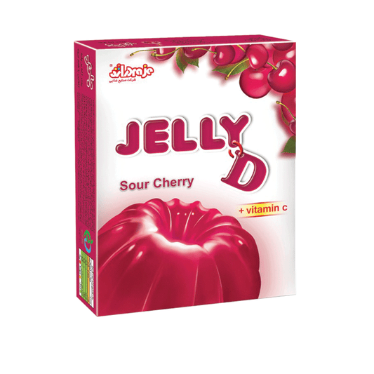 Jelly-D Sour Cherry Jello 100g