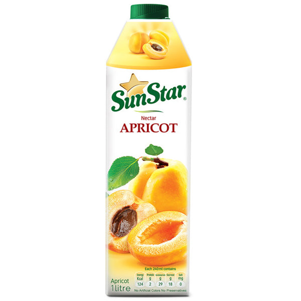 Sunstar Apricot Juice 1L