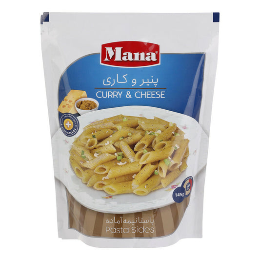 Mana Pasta Sides Curry & Cheese 145g