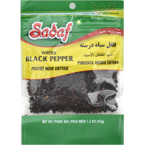 فلفل سیاه درسته ۴۲ گرم