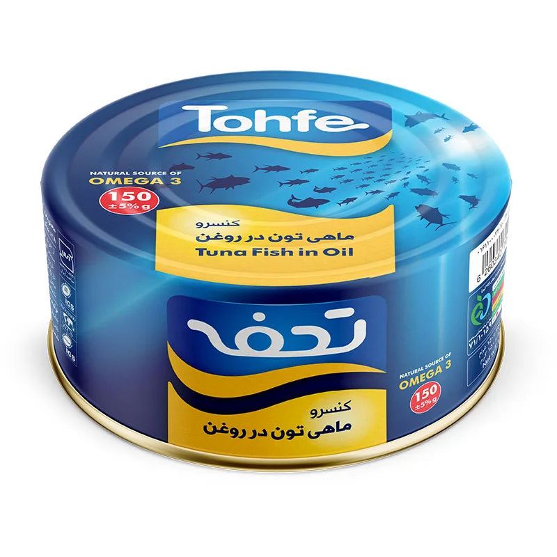 ماهی تن در روغن
