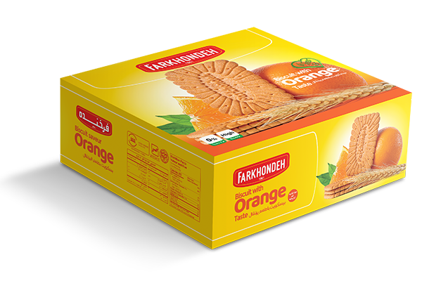 بیسکویت پرتقالی ۷۵۰ گرم
