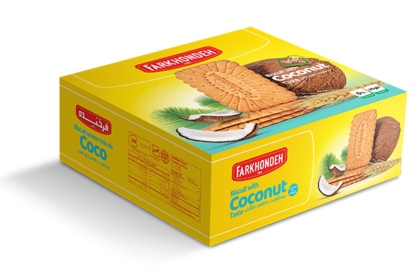 بیسکویت نارگیلی ۷۵۰ گرم