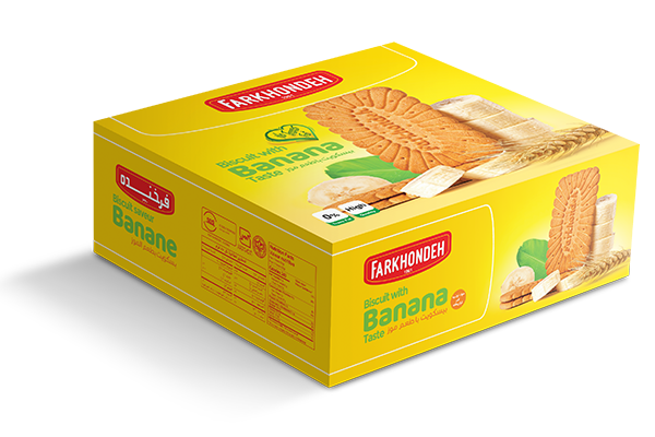 Farkhondeh Banana Biscuit 750g