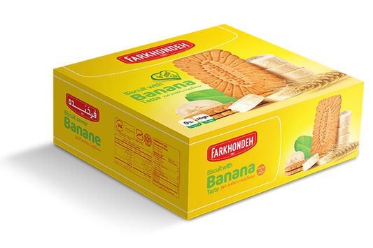 بیسکویت موزی ۷۵۰ گرم