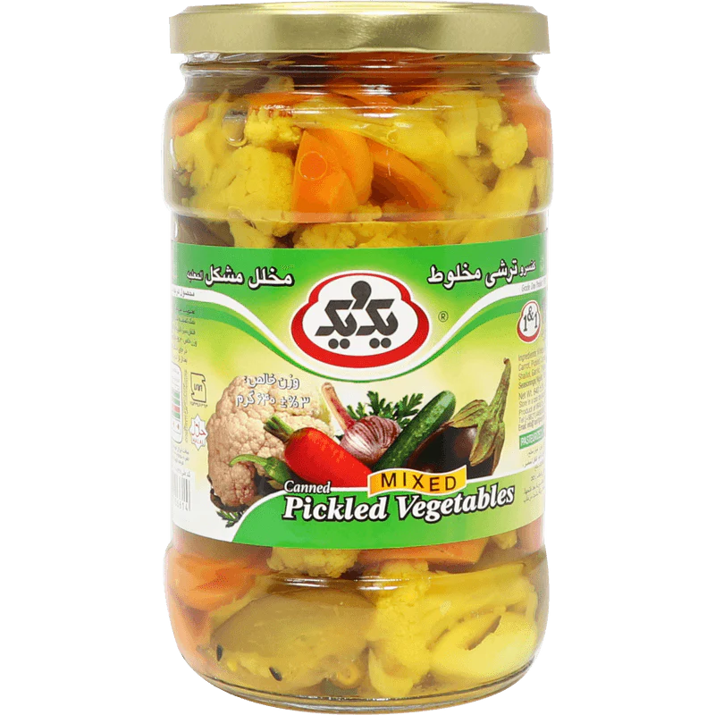 1&1 Canned Pickled Mixed Vegetables