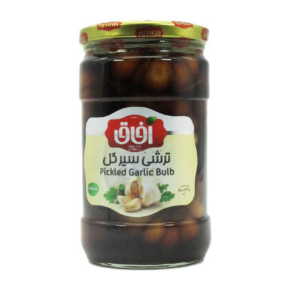 Afagh Garlic Brown Bulb Pickled 680g