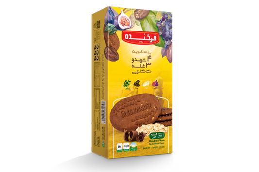Farkhondeh Biscuit Cocoa Multi Grain 9pc 330g