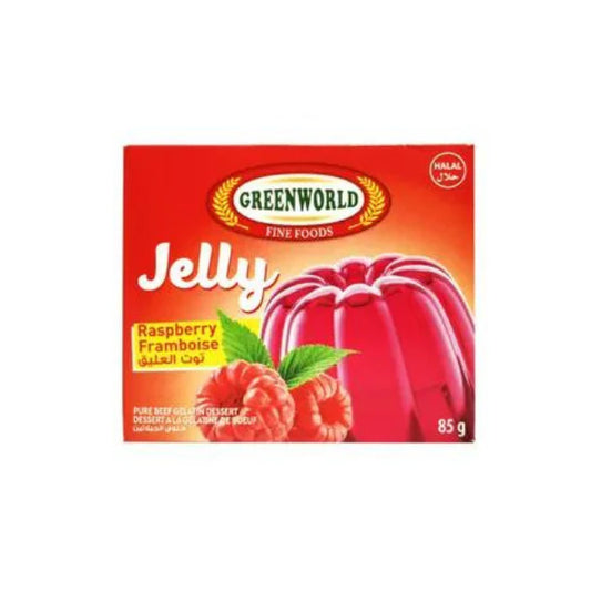 دنیای سبز -- ژله تمشک ۸۵ گرم