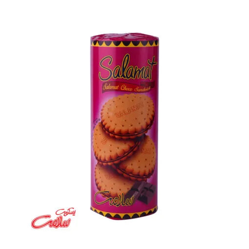 بیسکویت کرمدار شکلات تلخ ۴۰۰ گرم