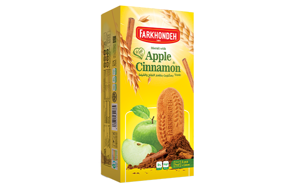 Farkhondeh Biscuit Apple Cinnamon 9pc 330g