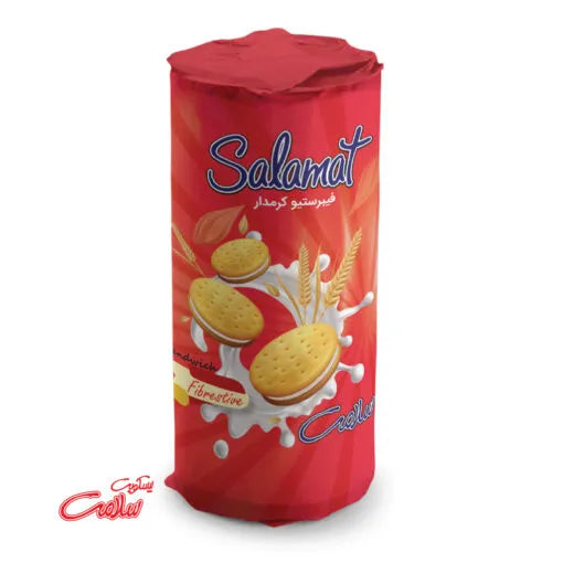 بیسکویت کرم‌دار ۴۰۰ گرم