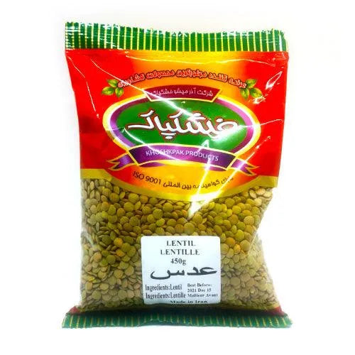 عدس ۴۵۰ گرم