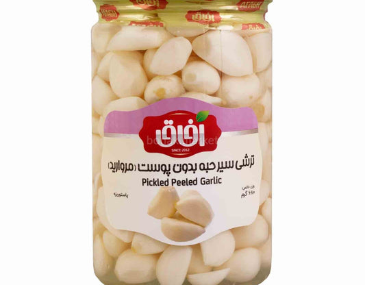 Afagh Pickled Garlic White 680g