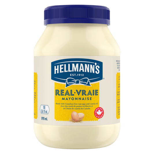 Hellmanns Mayonnaise 890ml