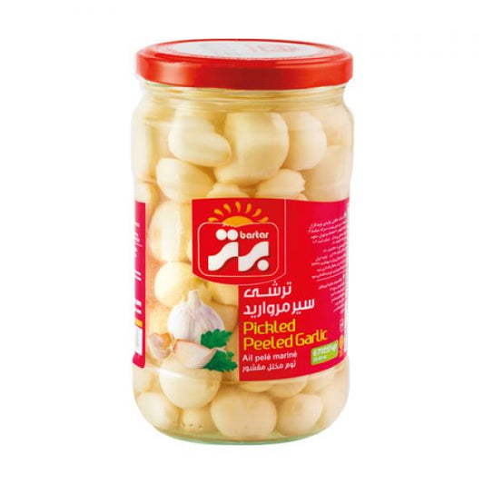 Bartar Pickled White Garlic 670g