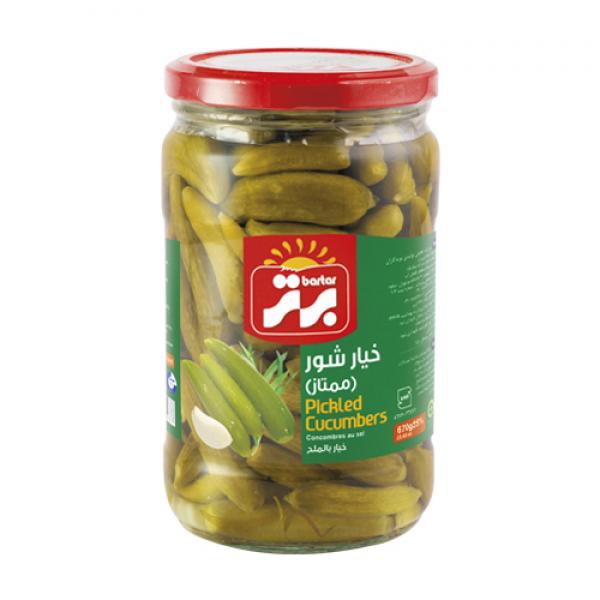 خیارشور درجه یک ۶۷۰ گرم