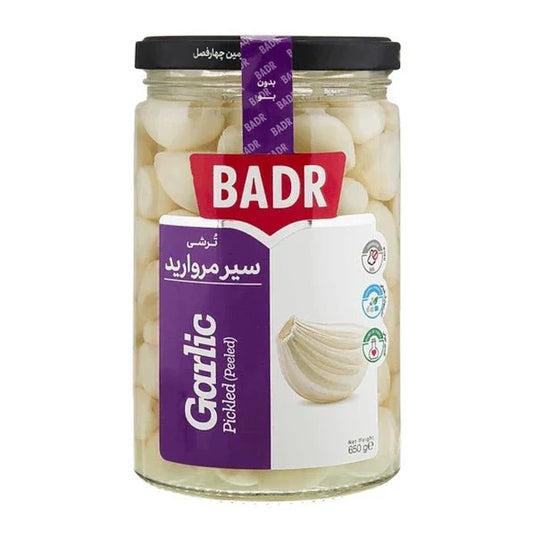 Badr Garlic Pickled White 650g