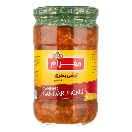 Mahram Mixed Pickled Bandari 670g