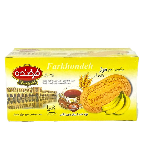 Farkhondeh Banana Biscuit 900g