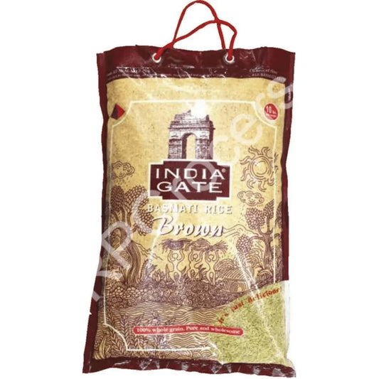 برنج قهوه‌ای باسماتی ۱۰ پوند