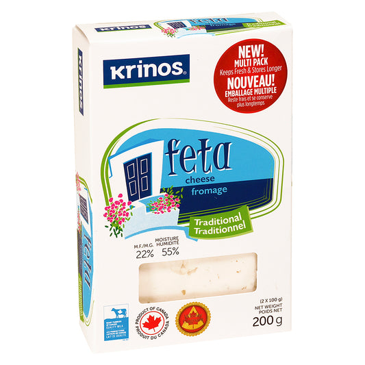 Krinos Traditional Cow Milk Feta 200g