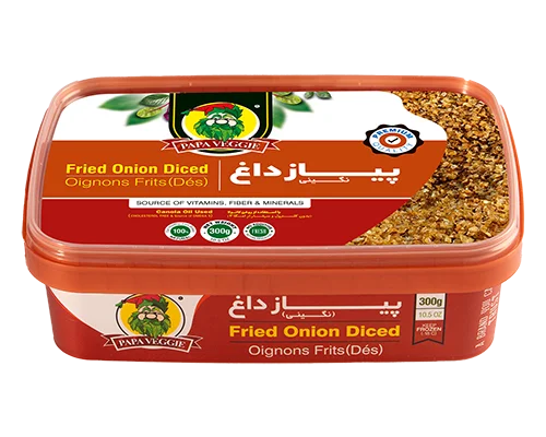 پیاز سرخ شده خرد شده ۳۰۰ گرم