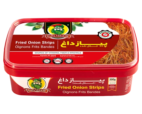 Papa Veggie Fried Onion Strips 300g