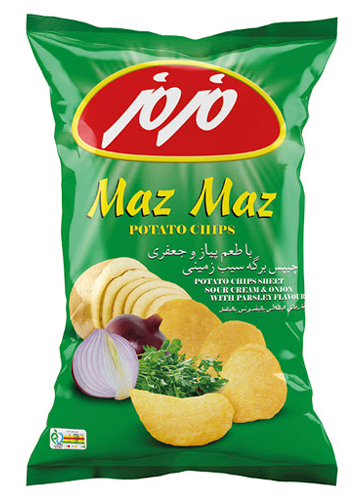 Maz Maz Onion & Parsley 114g