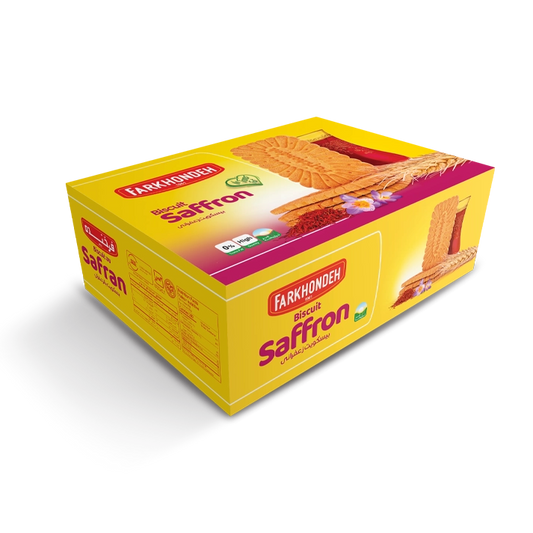 بیسکویت زعفرانی بدون چربی ترانس