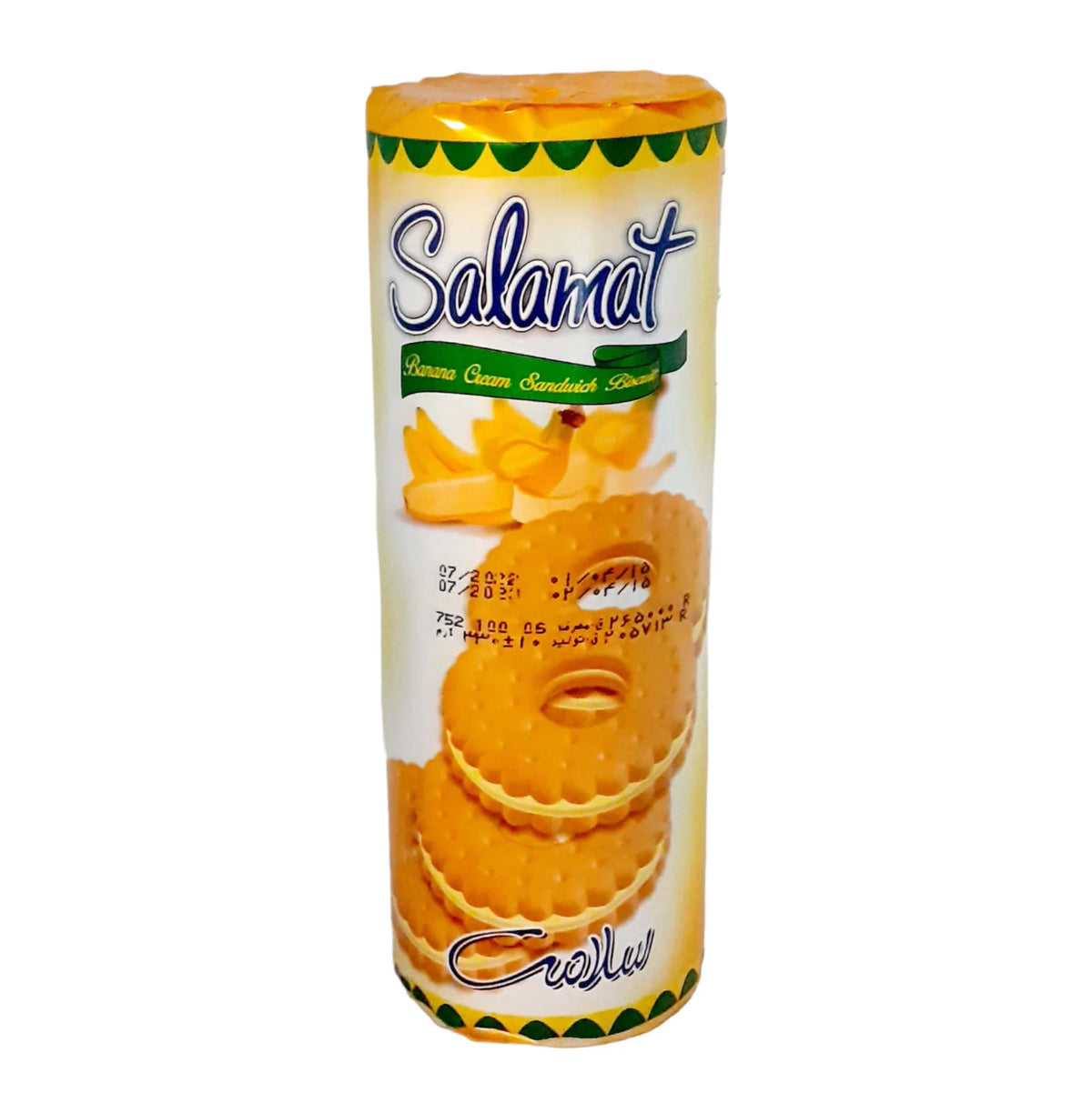 بیسکویت کرم‌دار موزی ۴۰۰ گرم