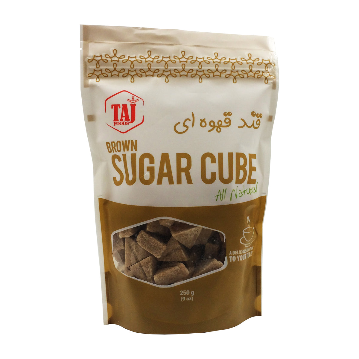 Taj Brown Sugar Cube 250g